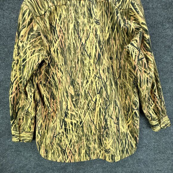 Made 2 Deceive Camo Shirt Mens Extra Large Button Down Hunting Outdoor Duck - Picture 7 of 16